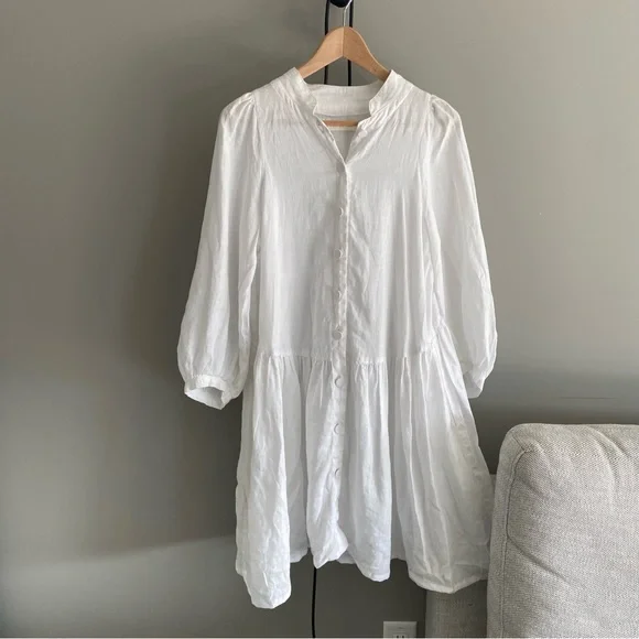 chinese dress ladies Liesl + Co Copenhagen Wrap Dress – The Fold Line main image 0